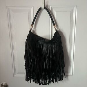 Fringe shoulder/crossbody Handbag